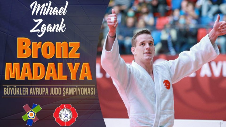 Milli judocu Mihael Zgank Avrupa 3’üncüsü oldu