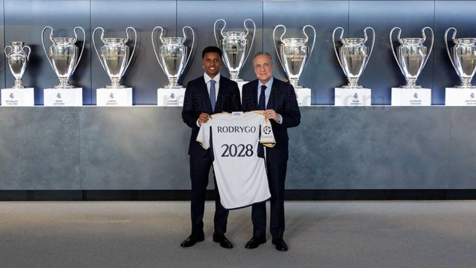 Real Madrid Rodrygo’nun sözleşmesini uzattı